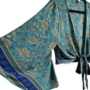 Devi Bohemian Kimono Sleeve Top